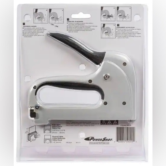 Arrow PowerShot Fastener 5900 Insulated Holiday Wire and Cable Tacker - Picture 2 of 5